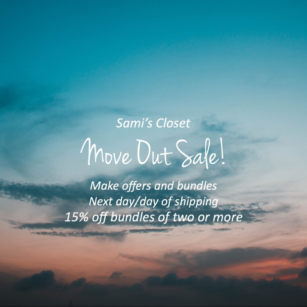 MOVE OUT SUMMER SALE!💕